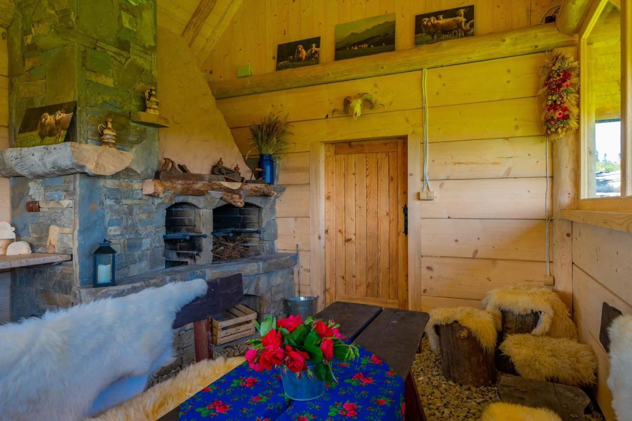 Domki Widokowe Wooden Luxury Chalet & Jacuzzi Zab Kültér fotó