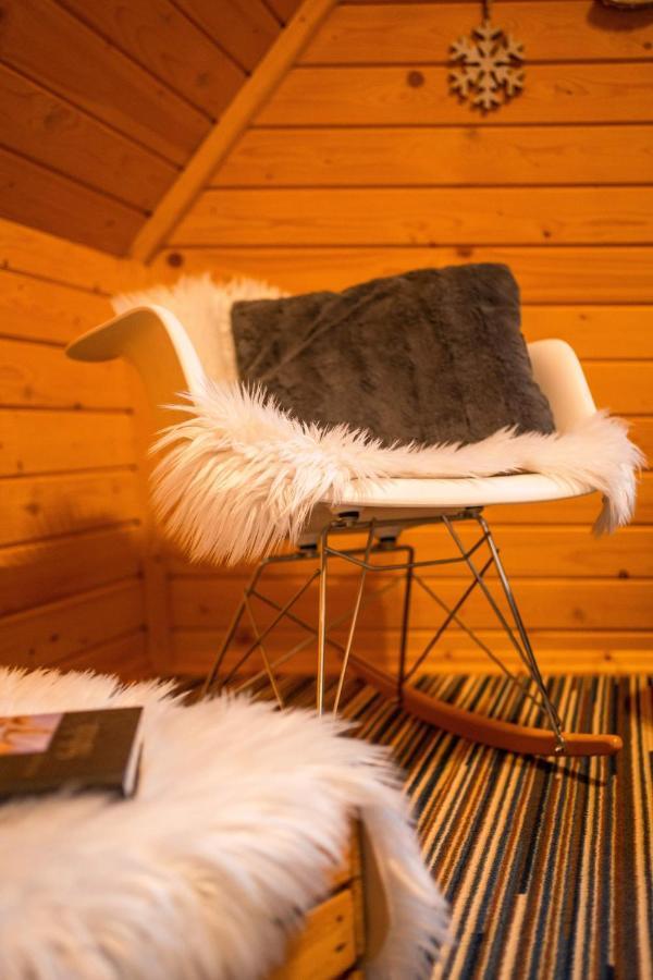 Domki Widokowe Wooden Luxury Chalet & Jacuzzi Zab Kültér fotó