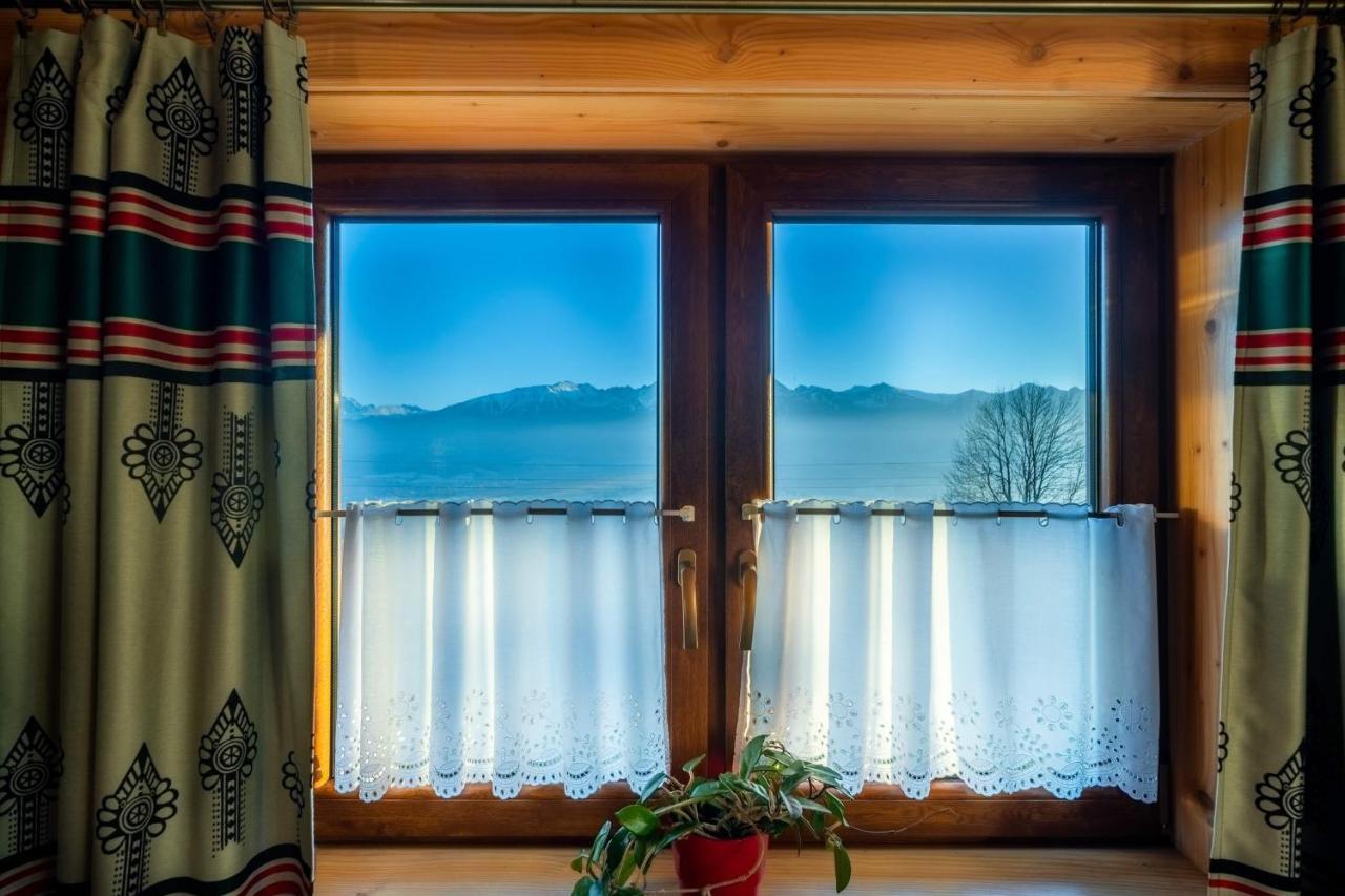 Domki Widokowe Wooden Luxury Chalet & Jacuzzi Zab Kültér fotó