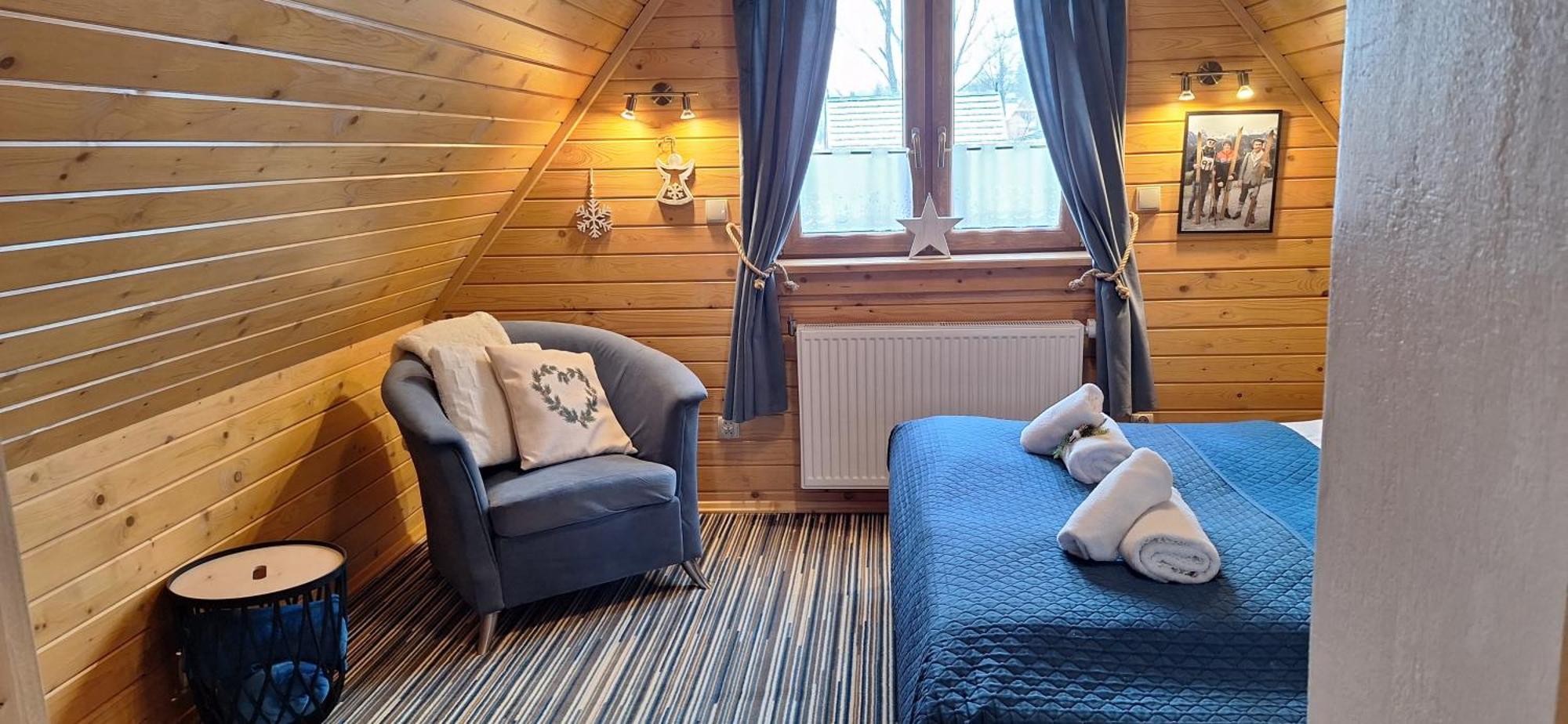 Domki Widokowe Wooden Luxury Chalet & Jacuzzi Zab Kültér fotó